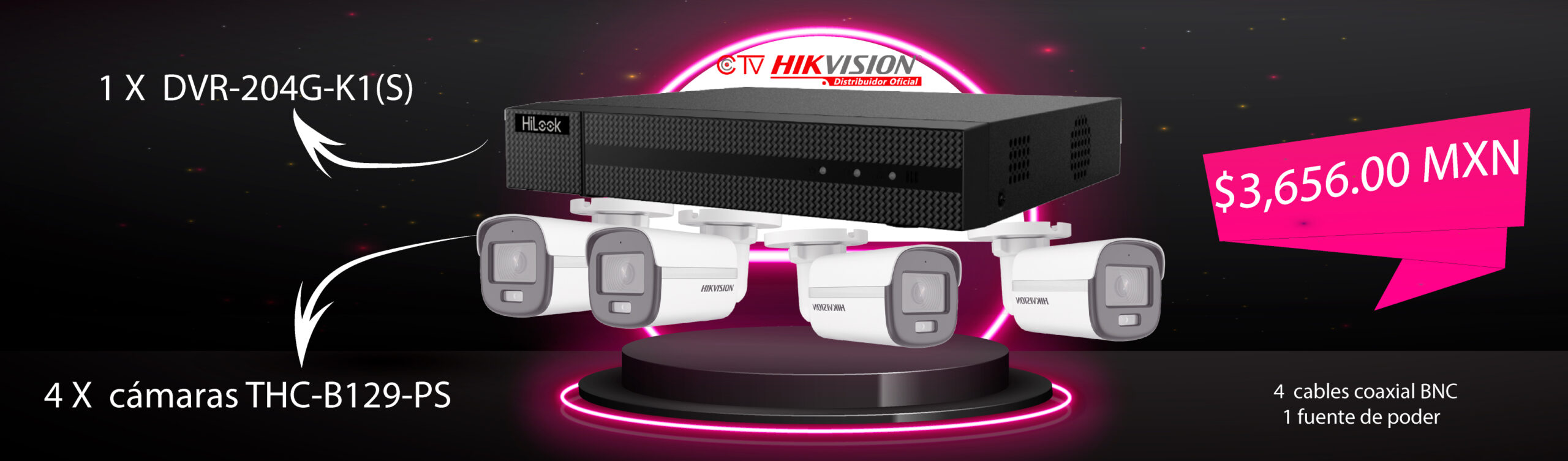 promociones cctv hikvision